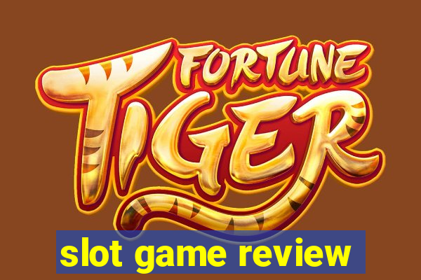 slot game review