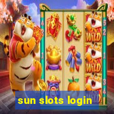 sun slots login