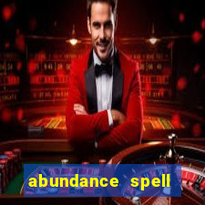 abundance spell slot free play