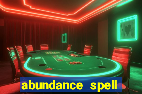 abundance spell slot free play