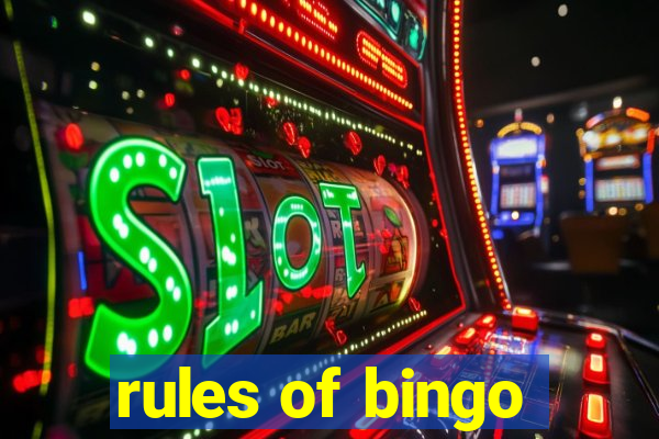 rules of bingo