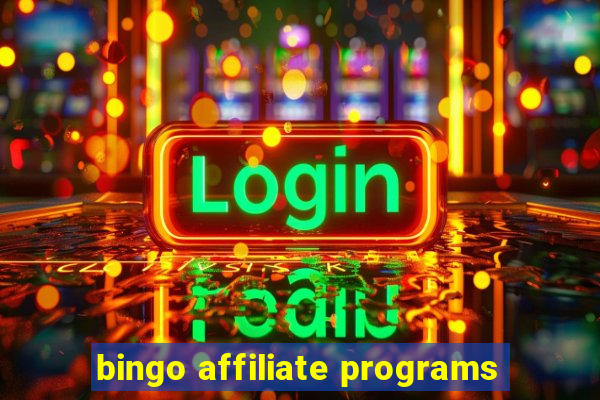 bingo affiliate programs