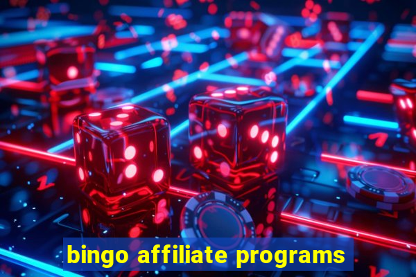 bingo affiliate programs