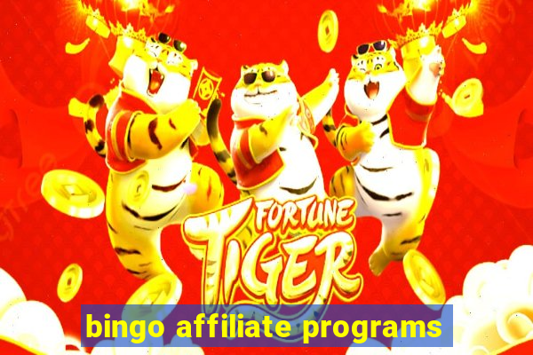 bingo affiliate programs