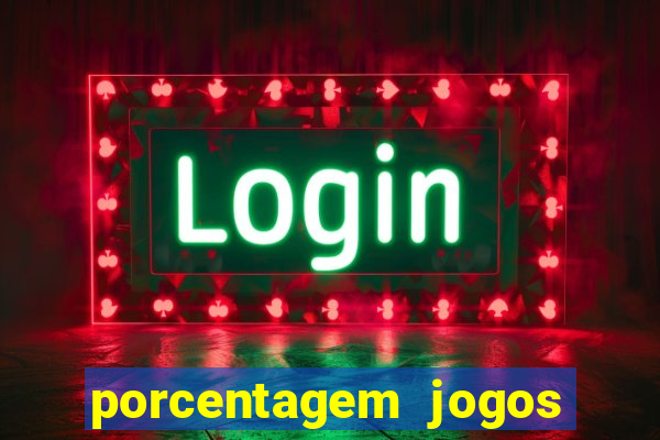 porcentagem jogos slots pg