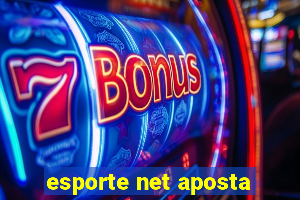 esporte net aposta