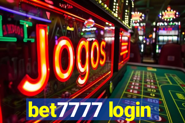 bet7777 login