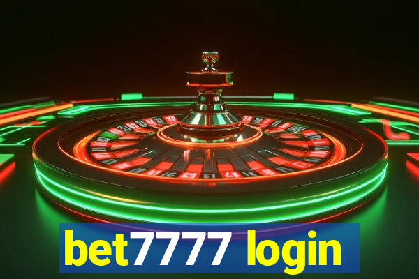 bet7777 login