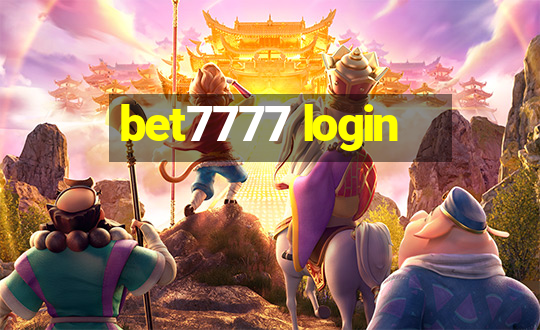 bet7777 login