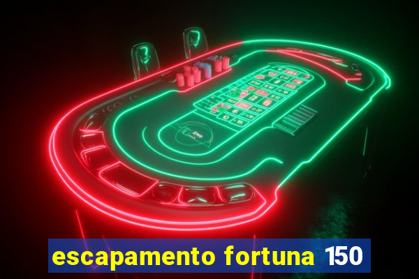 escapamento fortuna 150