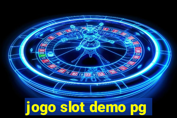 jogo slot demo pg