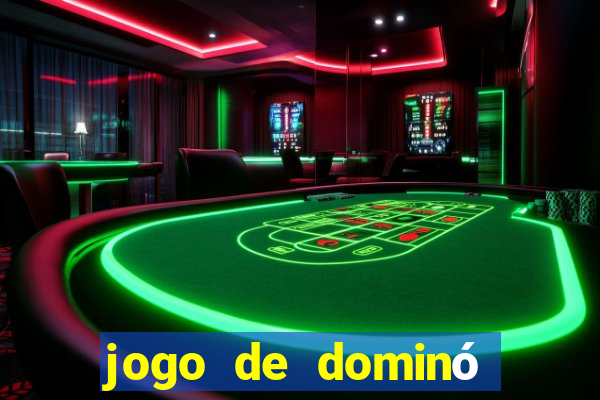 jogo de dominó valendo dinheiro