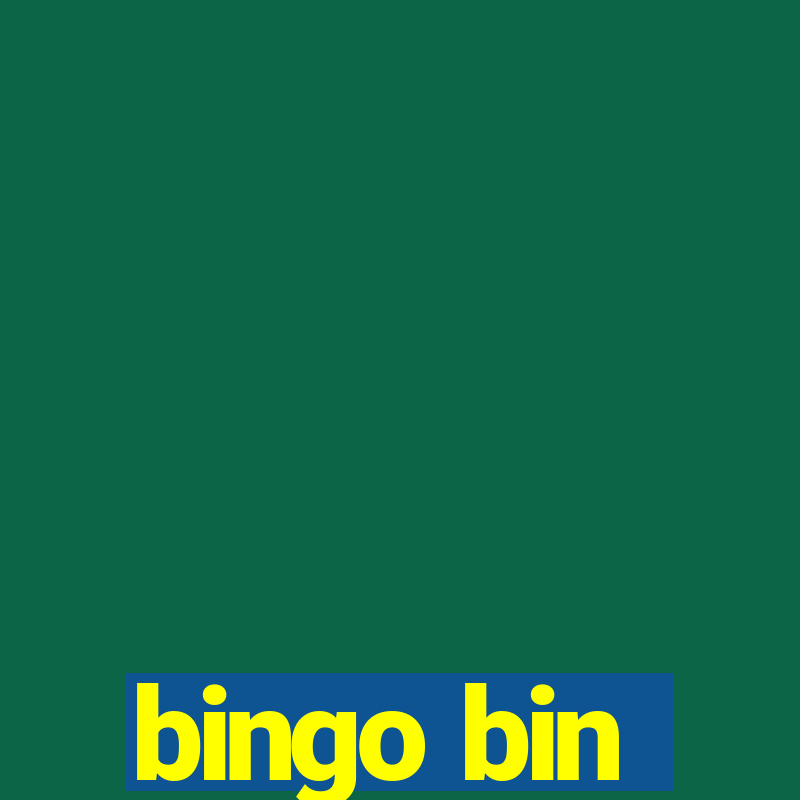 bingo bin