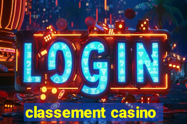 classement casino