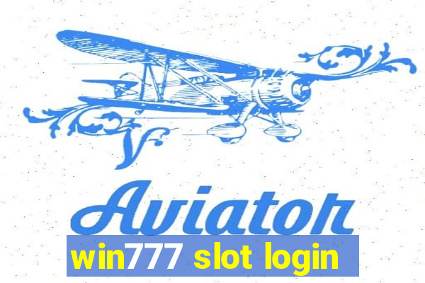 win777 slot login