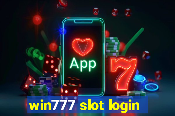 win777 slot login