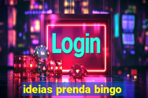 ideias prenda bingo