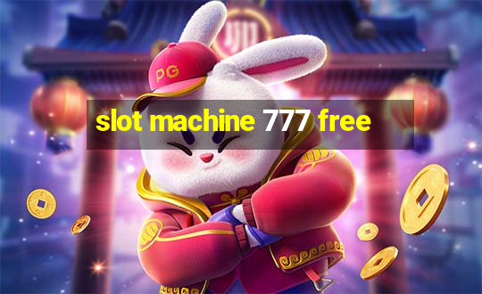 slot machine 777 free