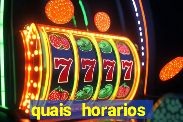 quais horarios pagantes do fortune tiger