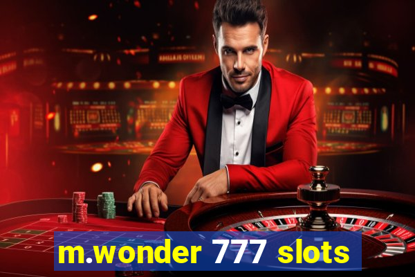 m.wonder 777 slots