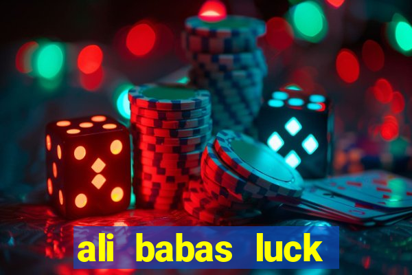 ali babas luck megaways slot