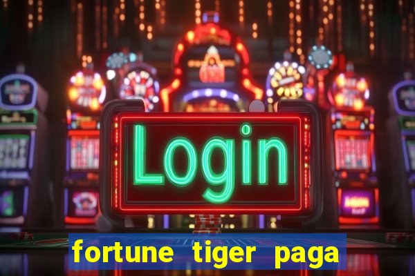 fortune tiger paga que horas