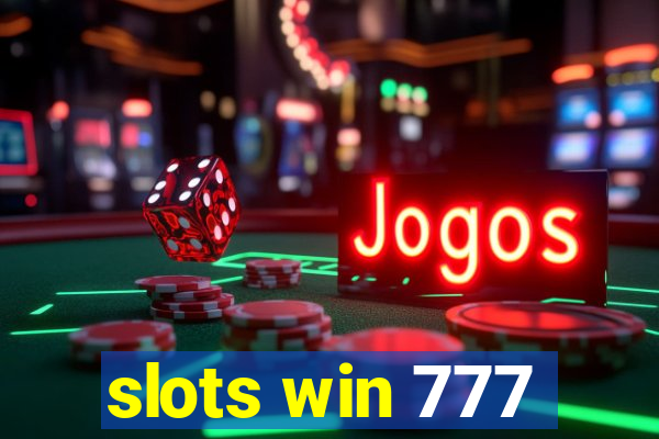 slots win 777