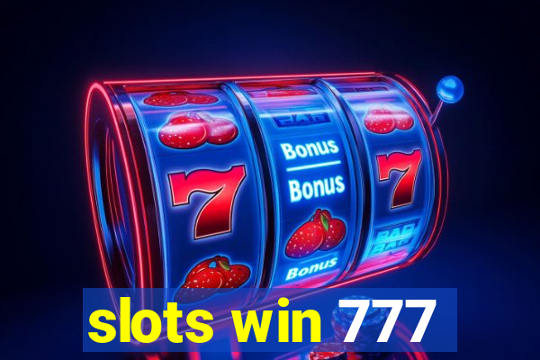 slots win 777