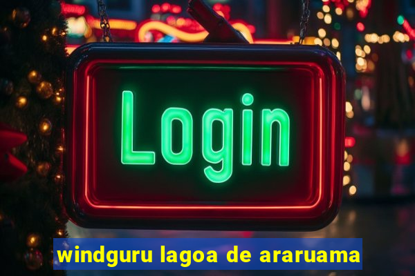 windguru lagoa de araruama