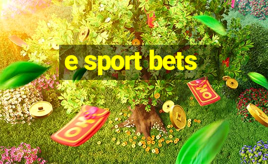 e sport bets