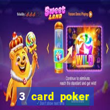 3 card poker casino rules