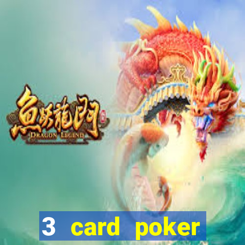 3 card poker casino rules