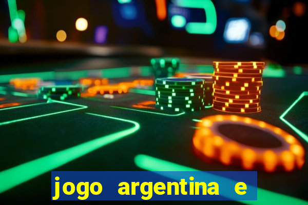 jogo argentina e colombia horário