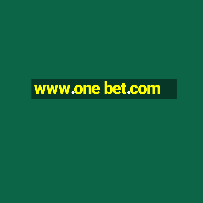 www.one bet.com