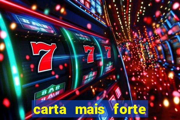 carta mais forte do poker