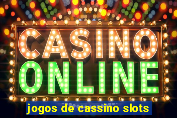 jogos de cassino slots