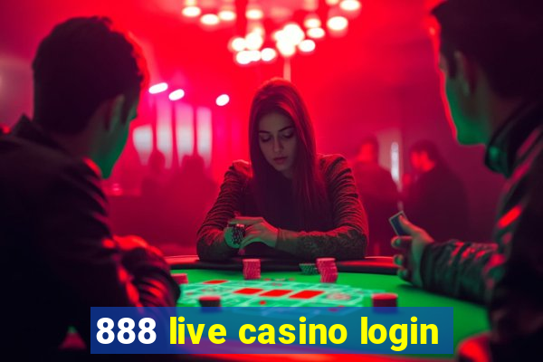 888 live casino login