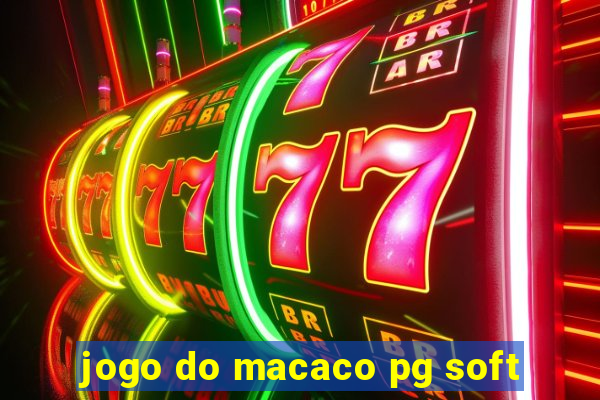 jogo do macaco pg soft