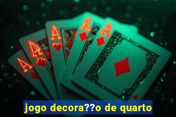 jogo decora??o de quarto