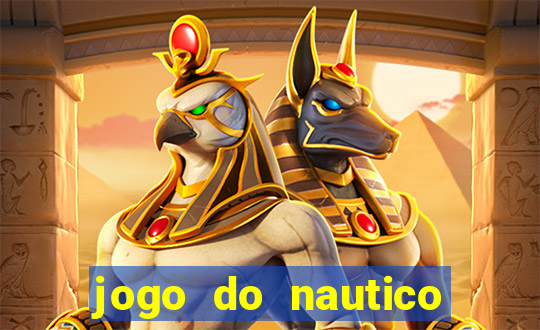 jogo do nautico hoje ao vivo