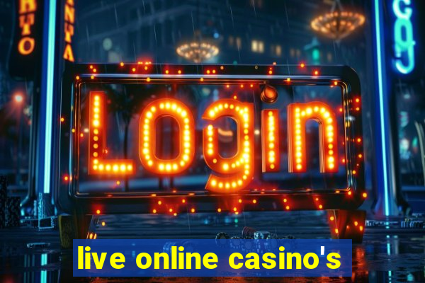 live online casino's