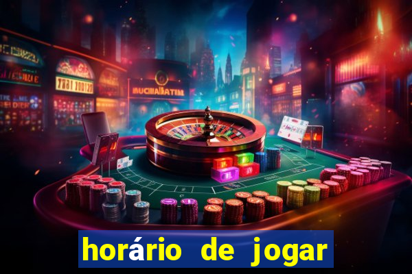 horário de jogar fortune rabbit