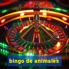 bingo de animales