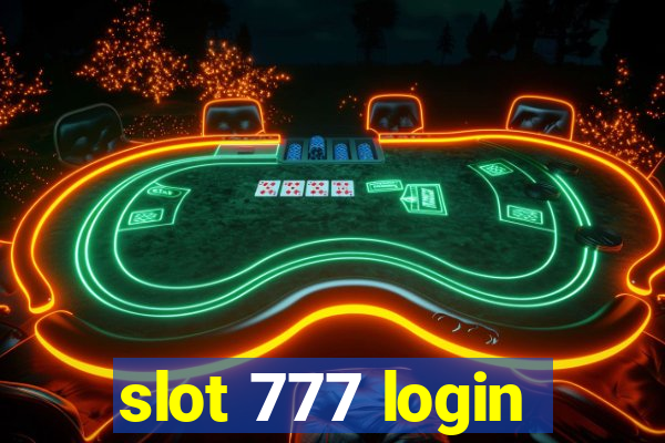 slot 777 login