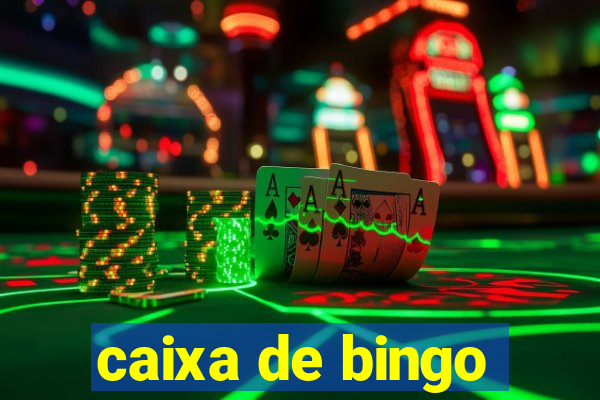 caixa de bingo