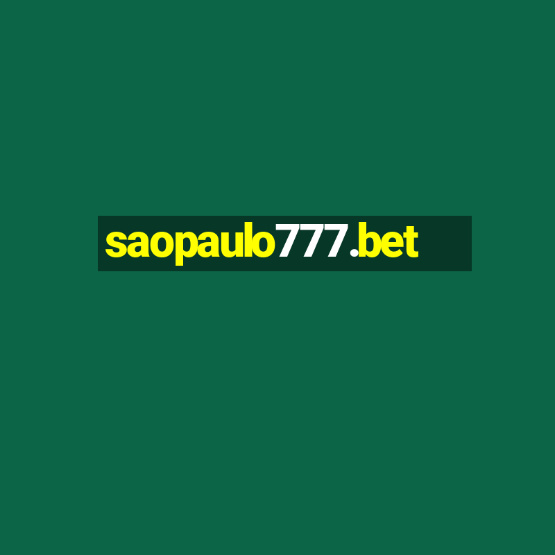 saopaulo777.bet