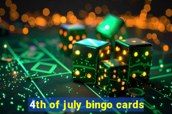 4th of july bingo cards