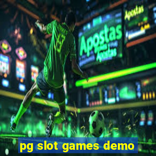 pg slot games demo