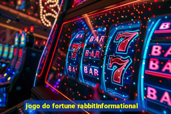 jogo do fortune rabbitInformational