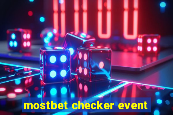 mostbet checker event